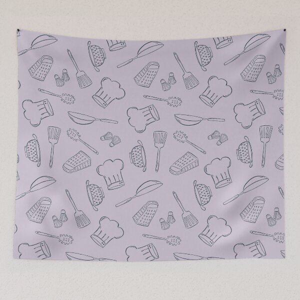 Item preview, Yes Chef - Lavender designed and sold by Courtney Nicholls.