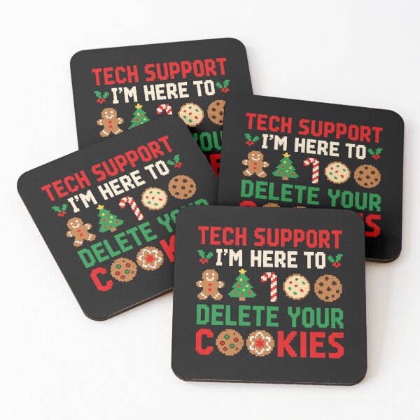 Item preview, Tech Support Christmas Cookies Pun Funny Xmas Gift for Men Women designed and sold by alenaz.