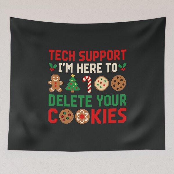 Item preview, Tech Support Christmas Cookies Pun Funny Xmas Gift for Men Women designed and sold by alenaz.