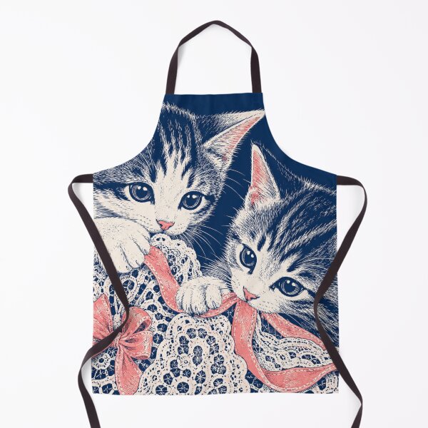 Item preview, Two Kittens Plotting Something Adorable designed and sold by Hairballin.