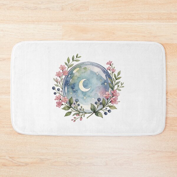 Item preview, Moon Crystal Ball Sticker | Celestial Fantasy Decor designed and sold by AillustriaAK.