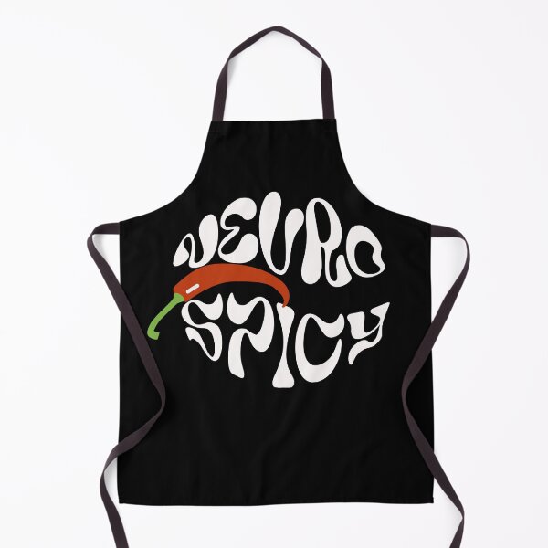 Item preview, Neurospicy Retro Groovy Typography Funny Brain Humor Gift designed and sold by lenalenspod.