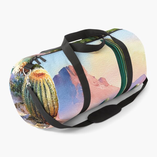 Item preview, Saguaro Cactus Watercolor | Southwestern Desert Landscape designed and sold by MargaretWiktor.