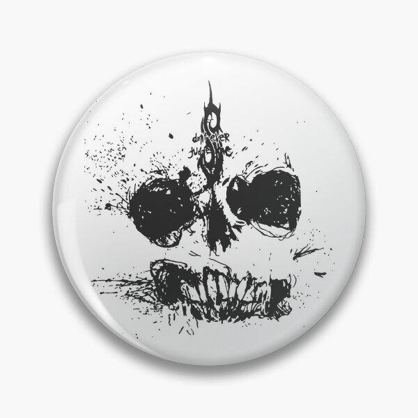 Item preview, Dont Ever Judge Me Distressed Mask Metal designed and sold by potenznolruf.