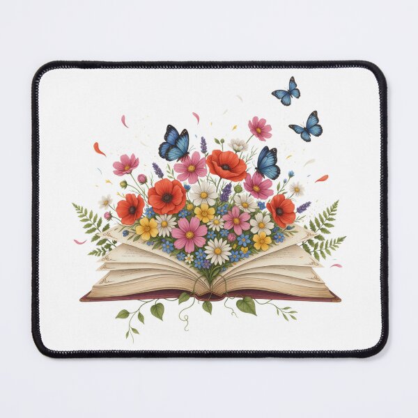 Item preview, Books With Flowers designed and sold by ArcticFoxStudio.