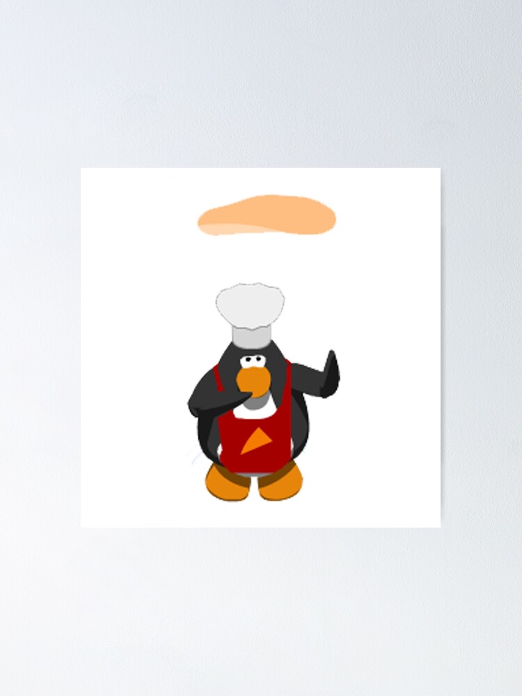 Club Penguin Pizza Parlor Chef Nostalgia CP Puffles