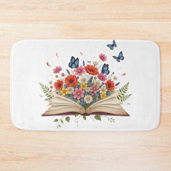 Item preview, Books With Flowers designed and sold by ArcticFoxStudio.