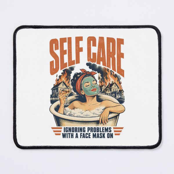 Item preview,  Self Care Funny Sarcastic Vintage Retro Humor designed and sold by journeyengine.