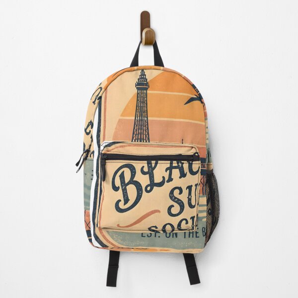 Item preview, Blackpool Sunset Social Club - Retro British Seaside Graphic designed and sold by Barcud Designs.