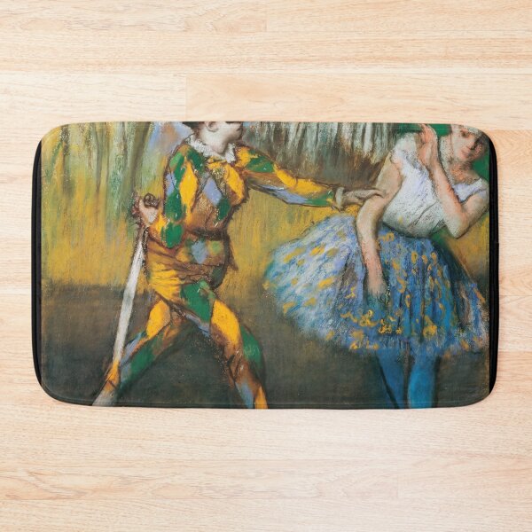 Item preview, Harlequin and Ballet Dancer on Stage designed and sold by artofuniverse.