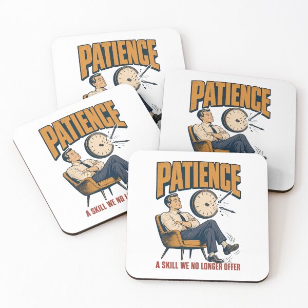 Item preview,  Patience Funny Sarcastic Vintage Retro Humor designed and sold by journeyengine.