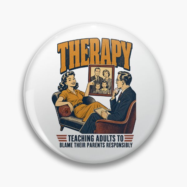 Item preview, Therapy Funny Sarcastic Vintage Retro Humor designed and sold by journeyengine.