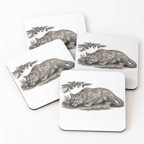 Item preview, Mountain Lion Stalking the Wilderness designed and sold by KrungiT Design .