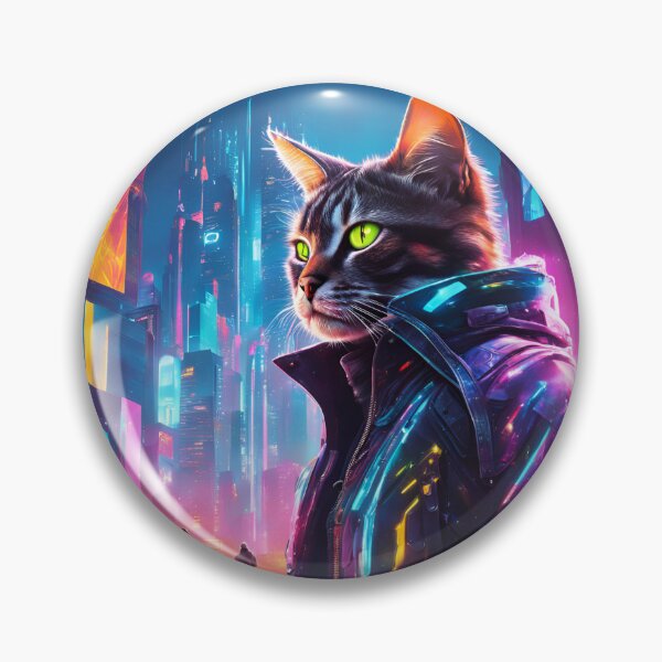 Item preview, CyberCat 2077 designed and sold by Askaminaflower.