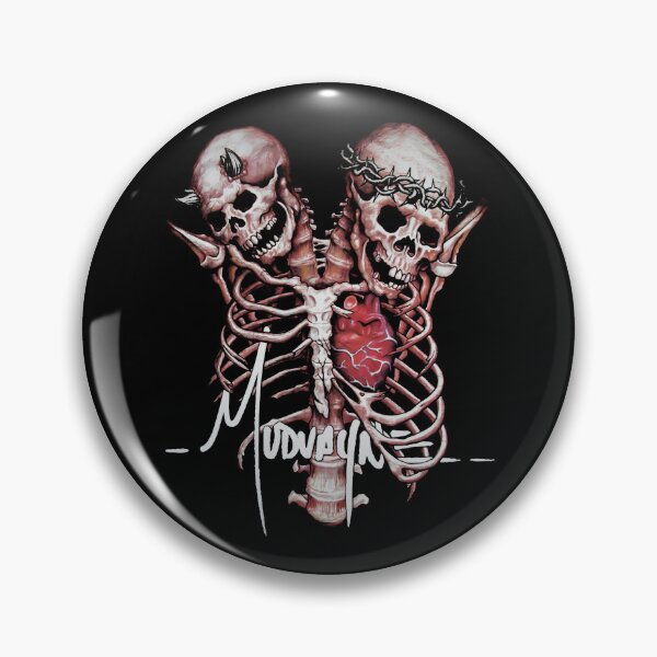 Item preview, Two Headed Skeleton Anatomical Heart Metal designed and sold by potenznolruf.