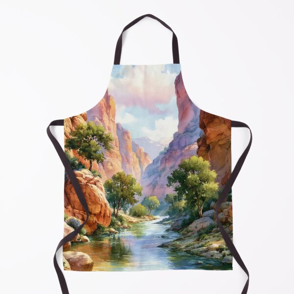 Artikelvorschau, Aquarell-Landschaftskunst im Red Rock Canyon entworfen und verkauft von MargaretWiktor.