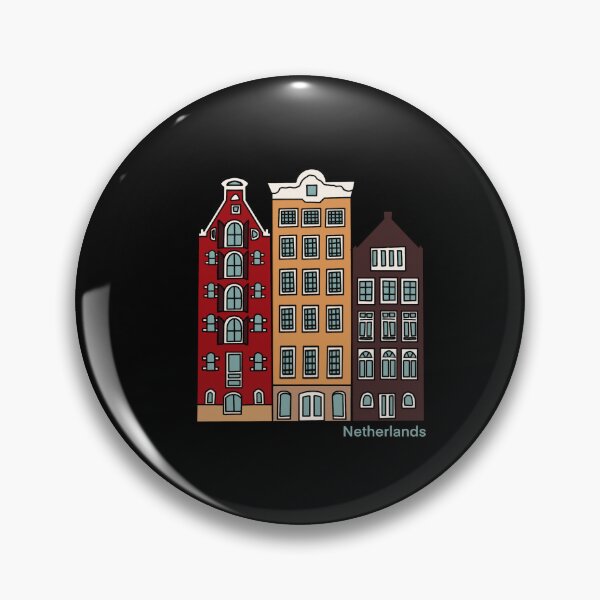 Item preview, Netherlands Canal Houses designed and sold by The Touristy Tourists.