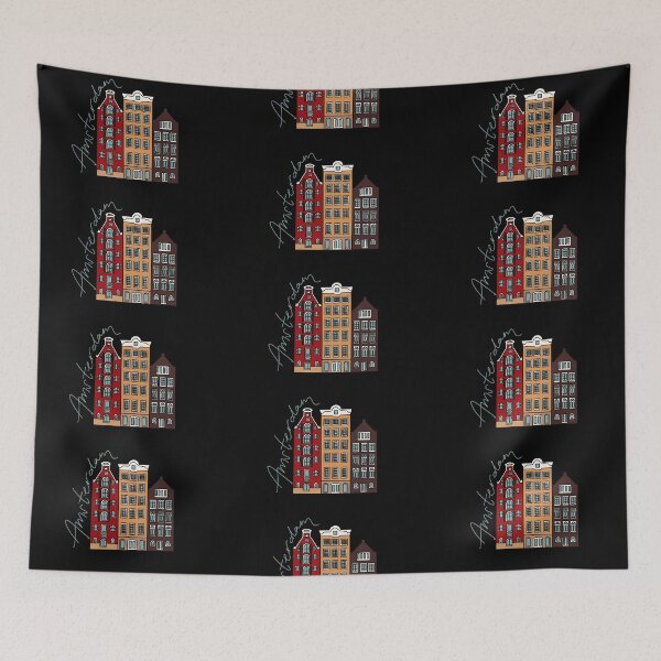 Item preview, Amsterdam, Netherlands Canal Houses designed and sold by The Touristy Tourists.