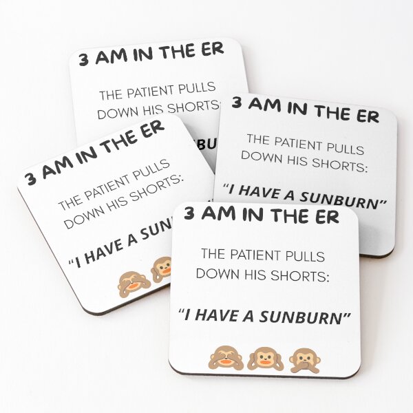 Item preview, Funny ER Nurse Shift 3 AM designed and sold by 3hdumatcrew.