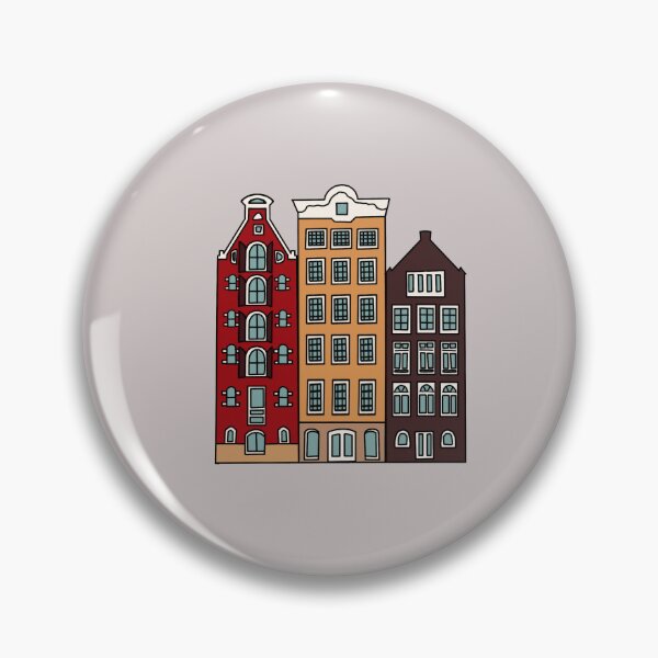 Item preview, Canal Houses designed and sold by The Touristy Tourists.