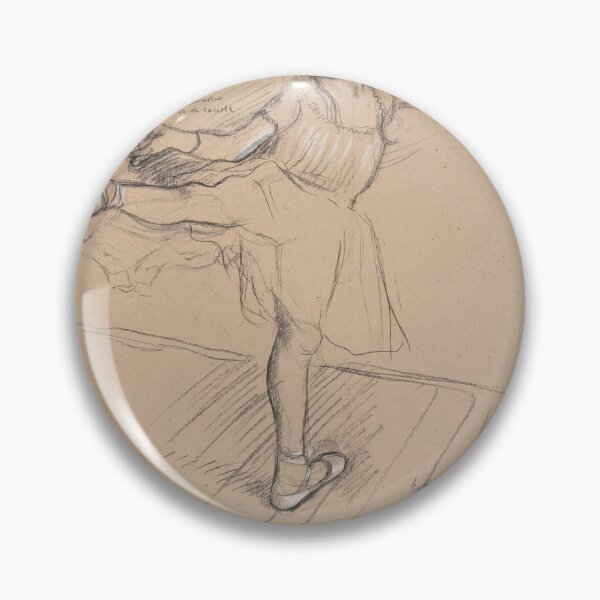 Item preview, Young Ballerina Stretching at the Barre designed and sold by artofuniverse.
