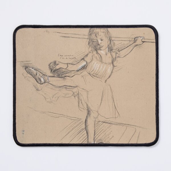 Item preview, Young Ballerina Stretching at the Barre designed and sold by artofuniverse.