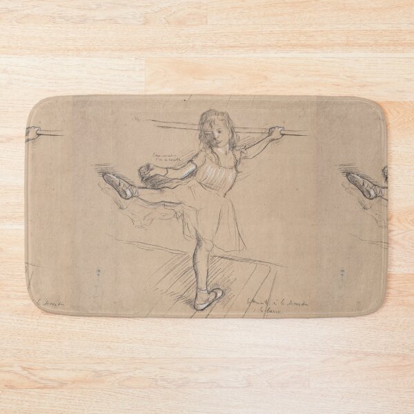 Item preview, Young Ballerina Stretching at the Barre designed and sold by artofuniverse.