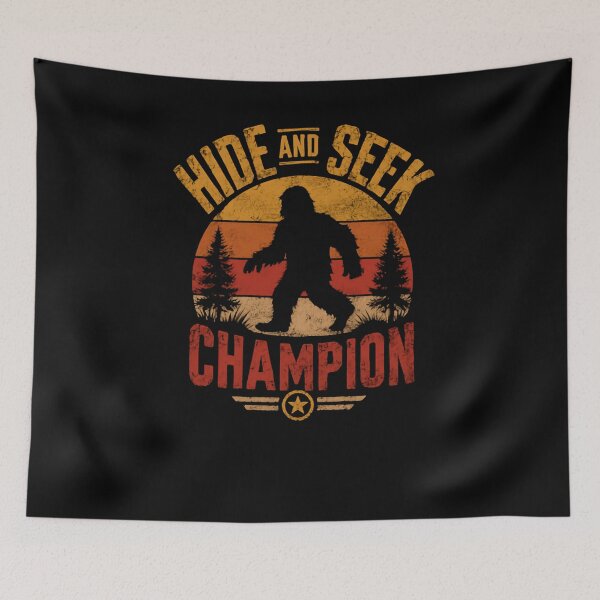 Item preview, Bigfoot Hide And Seek Champion Sasquatch Cryptid Searcher designed and sold by JonesFlora2025.