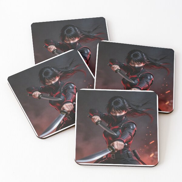 Item preview, LETHAL NINJA GIRL designed and sold by SquareSign.