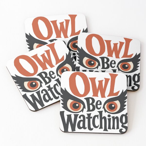 Item preview, Owl Be Watching – Funny Halloween Owl designed and sold by Creative Owlet.