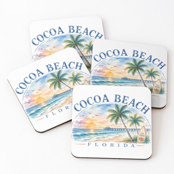 Item preview, Cocoa Beach | Florida designed and sold by CozyTideClub.