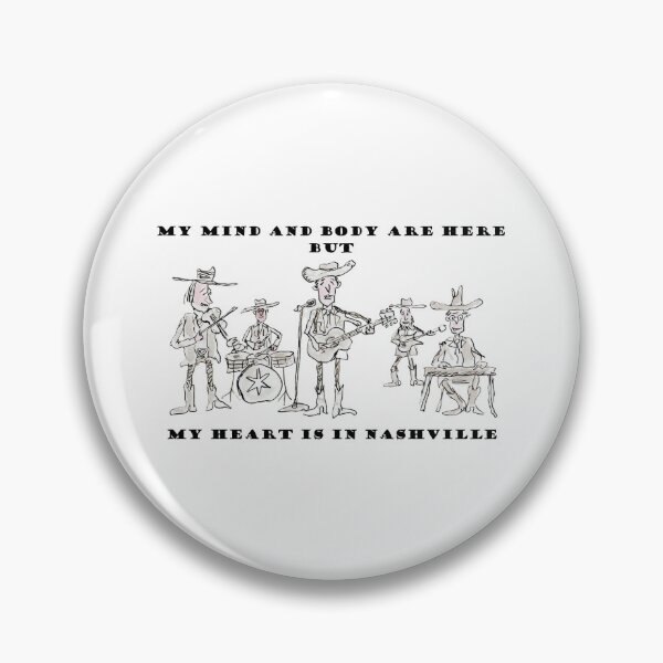 Item preview, country band love nashville designed and sold by Inky Fingers Illustrations.