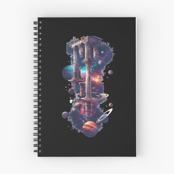 Item preview, Ancient Temple in Space Art - Cosmic Surrealism & Fantasy designed and sold by STATIC SOUL.