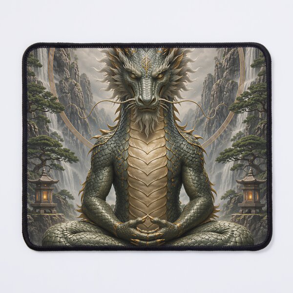 Item preview, Meditating Zen Dragon designed and sold by hyperbeast store.