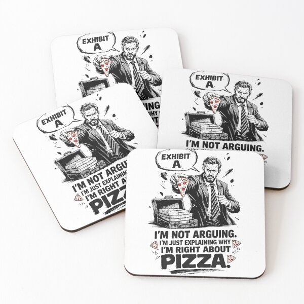 Item preview, Not Arguing Explaining Right About Pizza designed and sold by Print Loft.