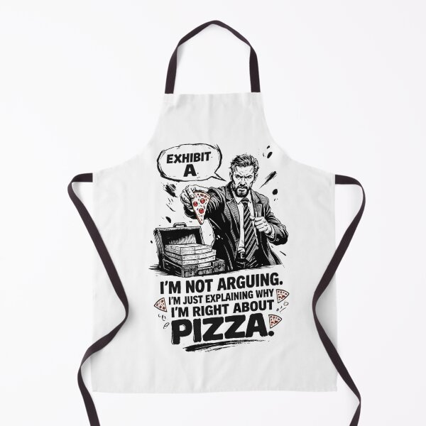 Item preview, Not Arguing Explaining Right About Pizza designed and sold by Print Loft.