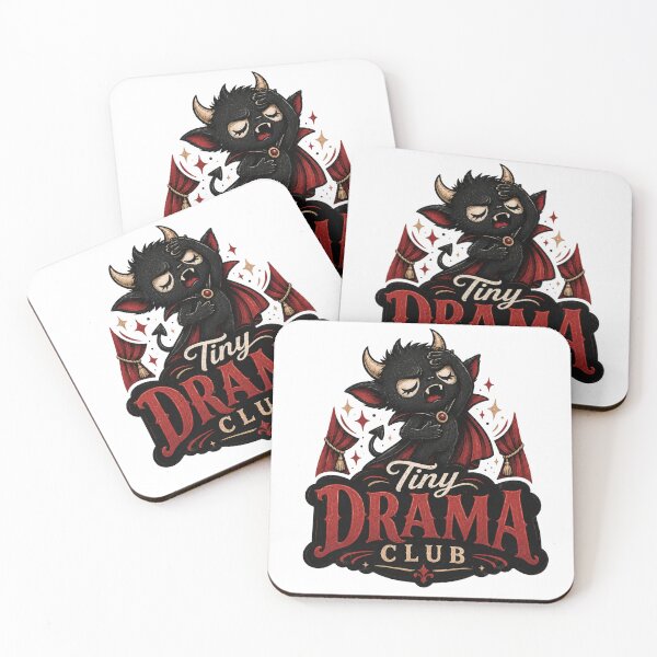 Item preview, Tiny Drama Club Monster designed and sold by MoodSupplyStudio.