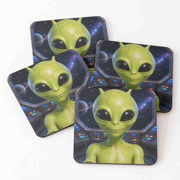 Item preview, Green Friendly Alien designed and sold by hyperbeast store.
