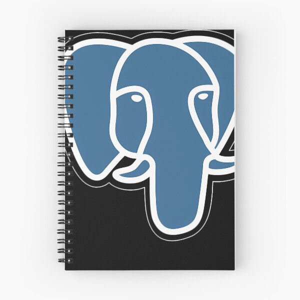 Item preview, Database Elephant Head Blue Emblem designed and sold by Amapolastore.