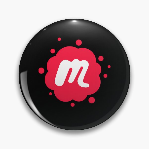 Item preview, Red Cloud Symbol With White Letter M designed and sold by Amapolastore.