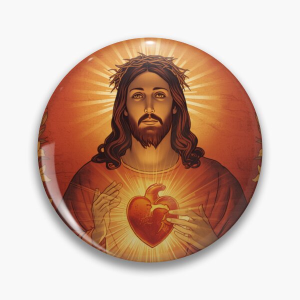 Item preview, Jesus Christ Sacred Heart 2 designed and sold by T_Globe.