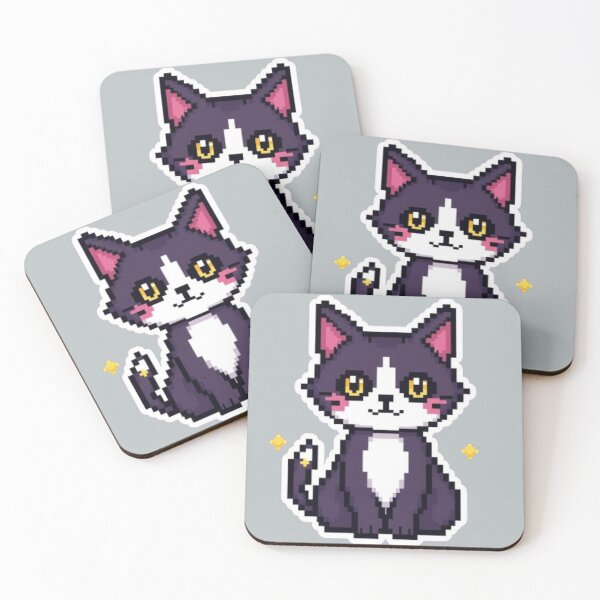 Item preview, Pixel Paws Retro Gaming Sticker designed and sold by Stylestickers55.