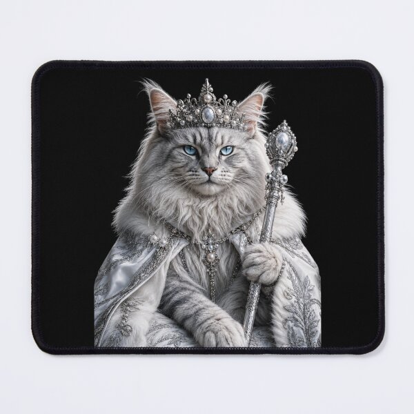 Item preview, Silver Queen Cat designed and sold by HeyFajnaLinja.