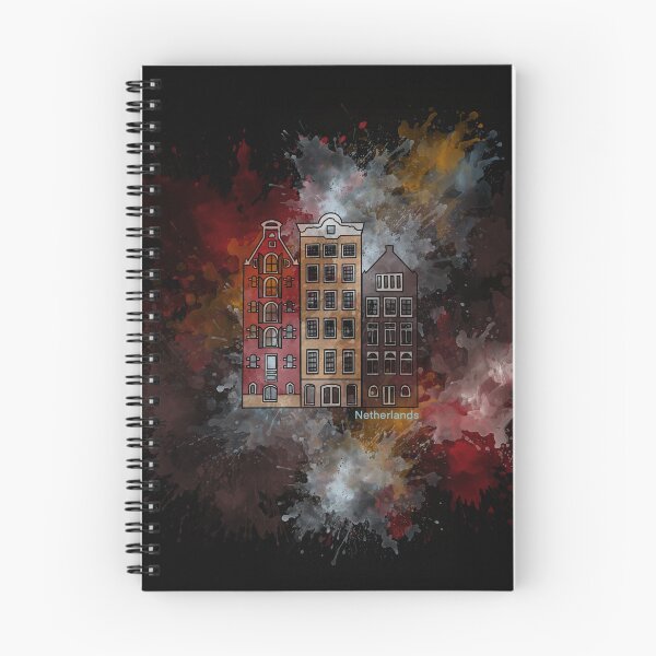 Item preview, Netherlands Canal Houses Watercolor designed and sold by The Touristy Tourists.