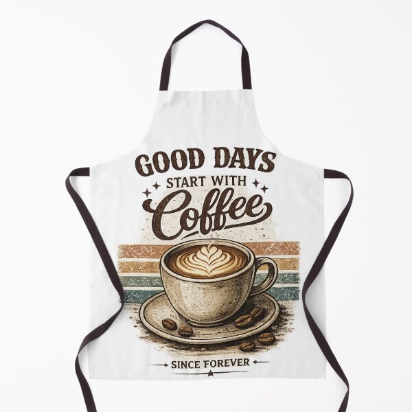 Item preview, A Perfect Day Starts With Vintage Coffee designed and sold by KM Design.