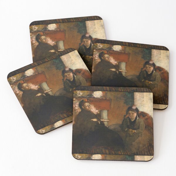 Item preview, Two Seated Women in a Parisian Interior designed and sold by artofuniverse.
