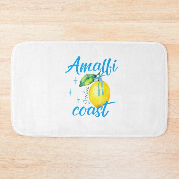 Item preview, Amalfi Coast Lemon Summer Watercolor designed and sold by KM Design.