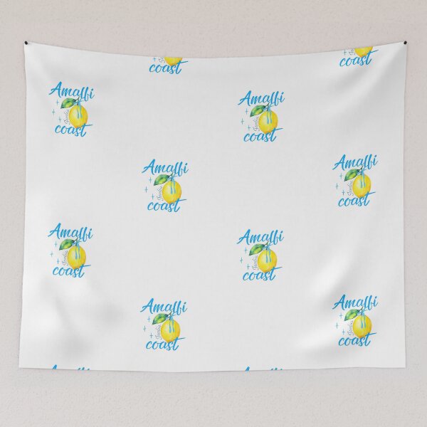 Item preview, Amalfi Coast Lemon Summer Watercolor designed and sold by KM Design.