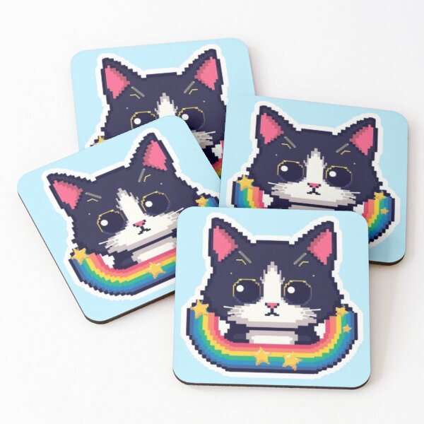 Item preview, Pixel Paws Retro Gaming Sticker designed and sold by Stylestickers55.