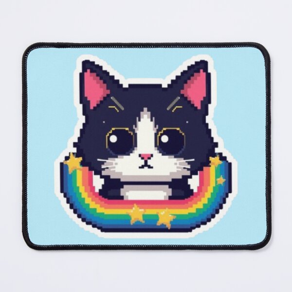 Item preview, Pixel Paws Retro Gaming Sticker designed and sold by Stylestickers55.